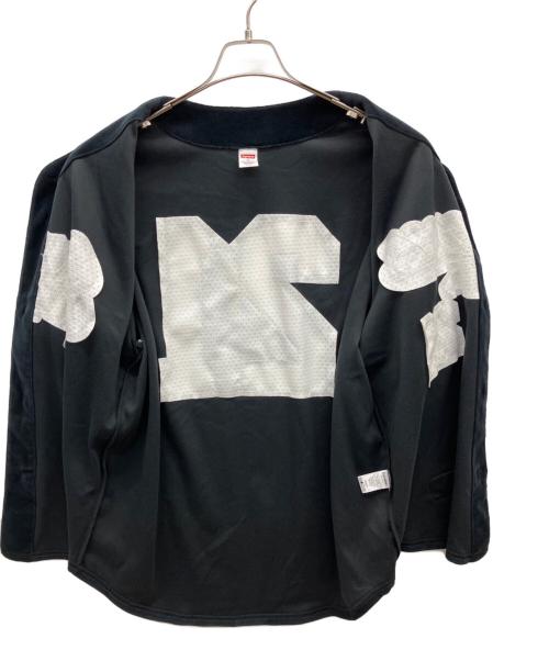 SUPREME（シュプリーム）SUPREME (シュプリーム) ベロアベースボールシャツ ブラック サイズ:Mの古着・服飾アイテム