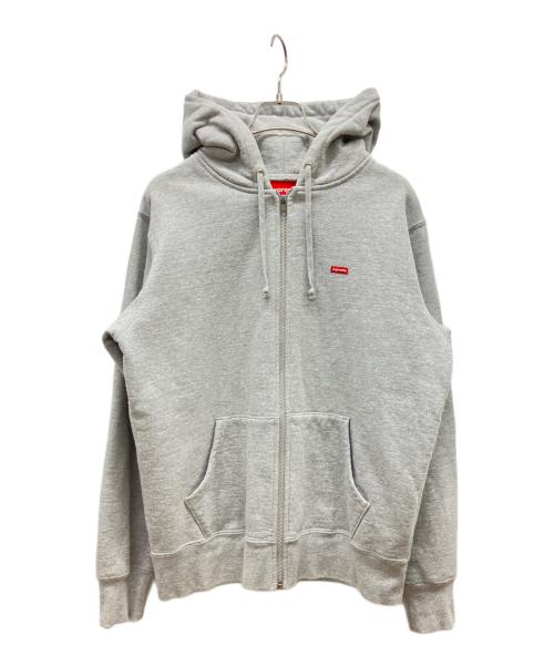 SUPREME（シュプリーム）SUPREME (シュプリーム) スモールボックスロゴフーディ グレー サイズ:Mediumの古着・服飾アイテム
