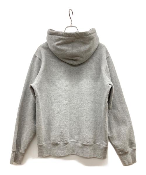 SUPREME（シュプリーム）SUPREME (シュプリーム) スモールボックスロゴフーディ グレー サイズ:Mediumの古着・服飾アイテム