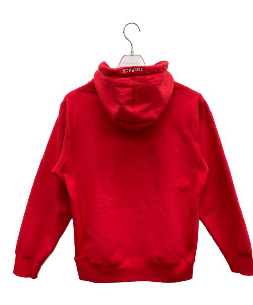 SUPREME（シュプリーム）Supreme (シュプリーム) ロゴフーディ レッド サイズ:Mの古着・服飾アイテム