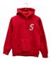 Supreme（シュプリーム）の古着「ロゴフーディ」｜レッド