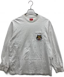 SUPREME（シュプリーム）の古着「キャットポケットT」｜ホワイト