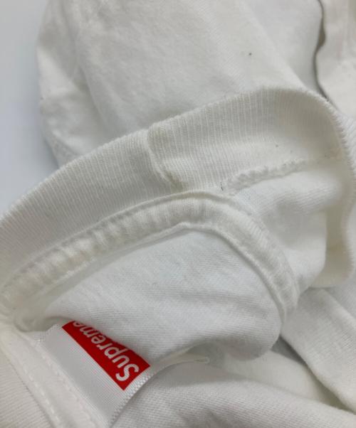 SUPREME（シュプリーム）SUPREME (シュプリーム) 半袖カットソー ホワイト サイズ:Lの古着・服飾アイテム