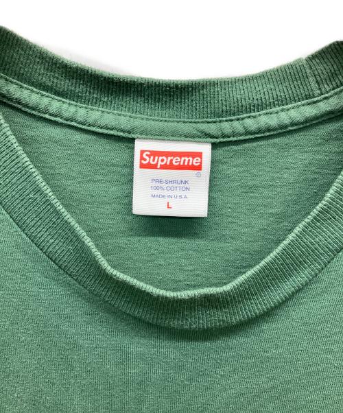 SUPREME（シュプリーム）SUPREME (シュプリーム) 半袖カットソー グリーン サイズ:Lの古着・服飾アイテム