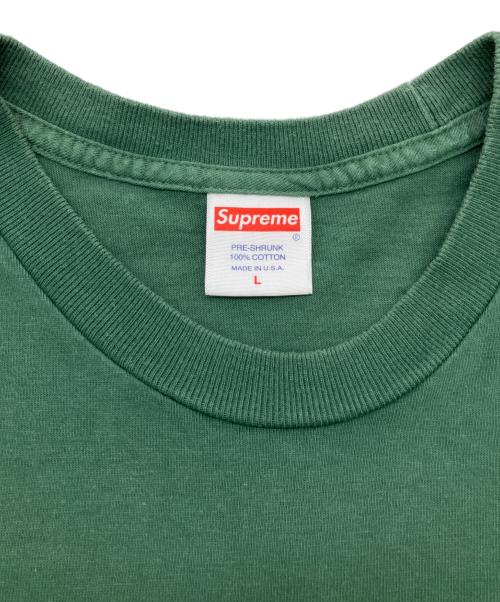 SUPREME（シュプリーム）SUPREME (シュプリーム) 半袖カットソー グリーン サイズ:Lの古着・服飾アイテム