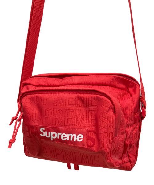 SUPREME（シュプリーム）SUPREME (シュプリーム) ショルダーバッグ レッドの古着・服飾アイテム