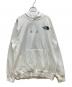 THE NORTH FACE（ザ ノース フェイス）の古着「フーディ―パーカー」｜ホワイト