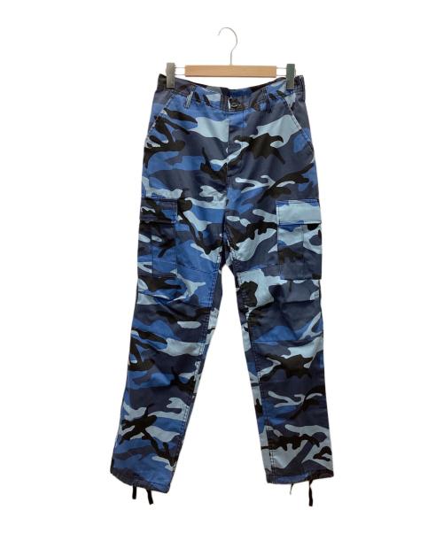 US ARMY（ユーエスアーミー）US ARMY (ユーエスアーミー) パンツ ブルー×ホワイト サイズ:W27の古着・服飾アイテム