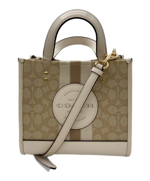COACH（コーチ）COACH (コーチ) ショルダーバッグ ベージュの古着・服飾アイテム