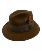 STETSONステットソン）の古着「ハット」｜ブラウン