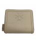 TORY BURCH（トリーバーチ）の古着「2つ折り財布」｜ベージュ