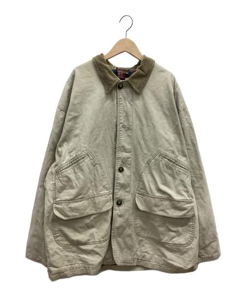 URBAN EQUIPMENT（-）URBAN EQUIPMENT (-) コーチジャケット ベージュ サイズ:Lの古着・服飾アイテム