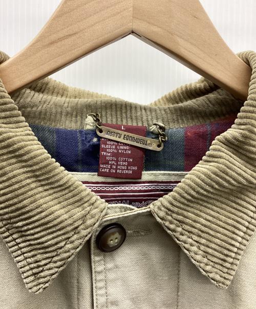 URBAN EQUIPMENT（-）URBAN EQUIPMENT (-) コーチジャケット ベージュ サイズ:Lの古着・服飾アイテム