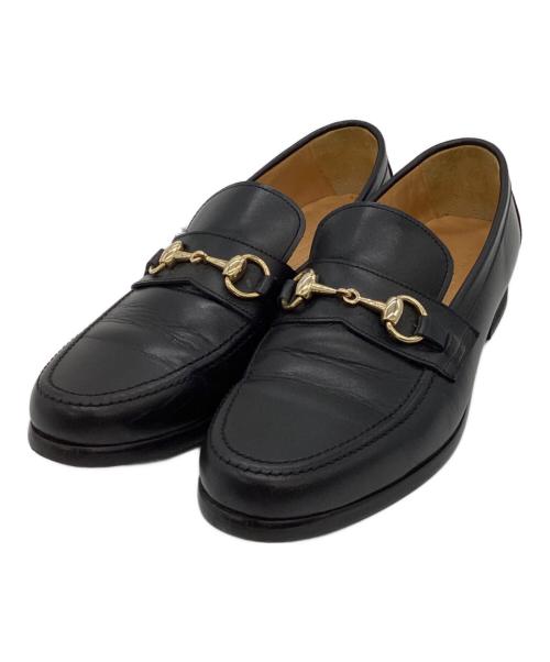 HIROSHI TSUBOUCHI（ヒロシツボウチ）HIROSHI TSUBOUCHI (ヒロシツボウチ) ビットローファー ブラック サイズ:25の古着・服飾アイテム