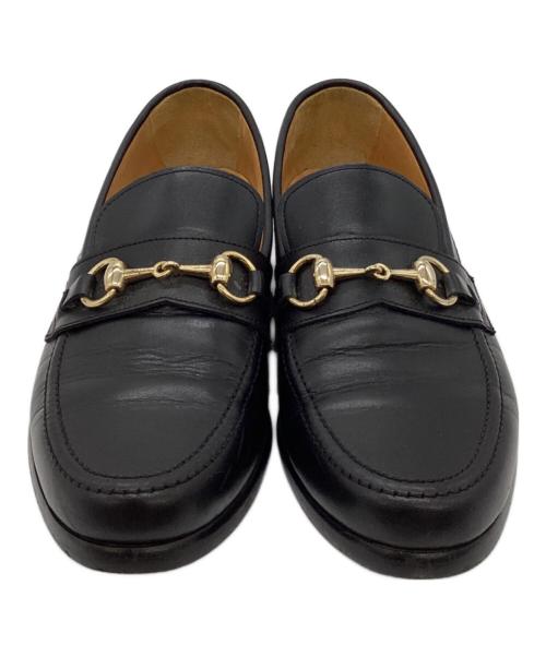 HIROSHI TSUBOUCHI（ヒロシツボウチ）HIROSHI TSUBOUCHI (ヒロシツボウチ) ビットローファー ブラック サイズ:25の古着・服飾アイテム