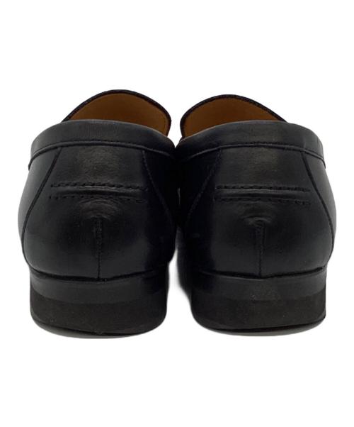 HIROSHI TSUBOUCHI（ヒロシツボウチ）HIROSHI TSUBOUCHI (ヒロシツボウチ) ビットローファー ブラック サイズ:25の古着・服飾アイテム