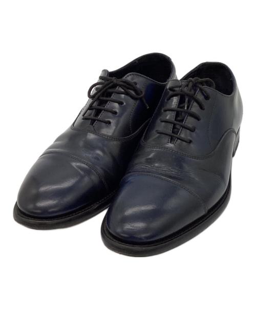 ARMANI COLLEZIONI（アルマーニ コレツィオーニ）ARMANI COLLEZIONI (アルマーニ コレツィオーニ) ストレートチップシューズ ブラック サイズ:40の古着・服飾アイテム