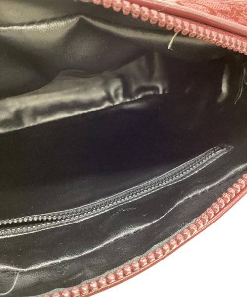 OLD CELINE（セリーヌ）OLD CELINE (セリーヌ) ショルダーバッグ バーガンディーの古着・服飾アイテム