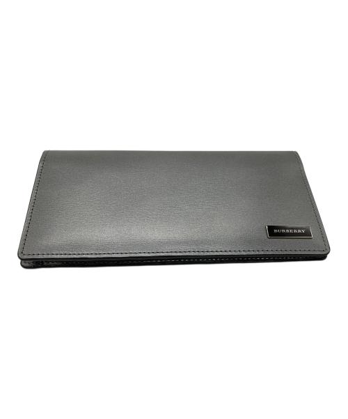 BURBERRY（バーバリー）BURBERRY (バーバリー) 長財布 シルバーの古着・服飾アイテム