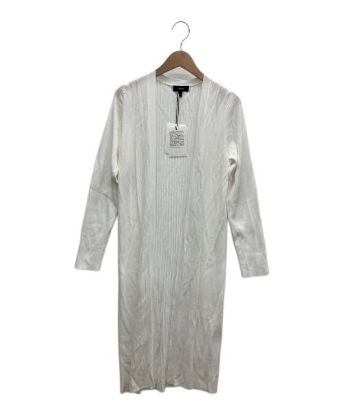 theory（セオリー）theory (セオリー) カーディガン ホワイト サイズ:Sの古着・服飾アイテム