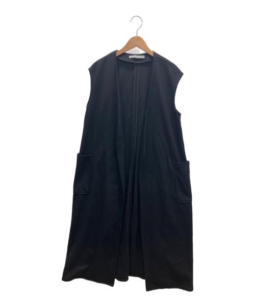 theory luxe（セオリーリュクス）theory luxe (セオリーリュクス) ロングカーディガン ブラック サイズ:Mの古着・服飾アイテム