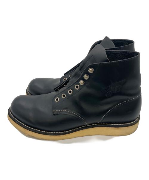RED WING（レッドウィング）RED WING (レッドウィング) 8ホールブーツ ブラック サイズ:26の古着・服飾アイテム