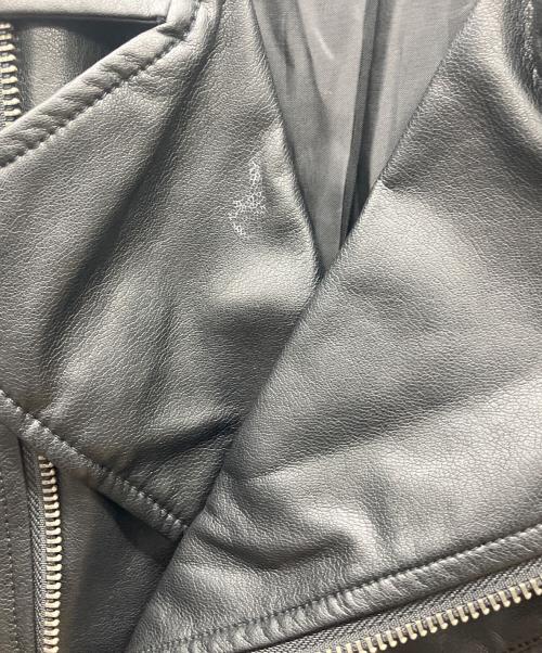 FAVCLO（-）FAVCLO (-) レザージャケット ブラック サイズ:Mの古着・服飾アイテム