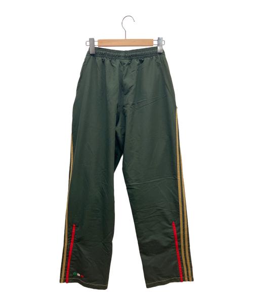 adidas（アディダス）adidas (アディダス) ナイロンジャケットセットアップ カーキ サイズ:Mの古着・服飾アイテム