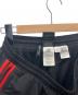 中古・古着 adidas (アディダス) パンツ レッド×ブラック サイズ:M：3000円