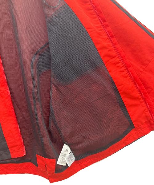 adidas（アディダス）adidas (アディダス) ナイロンジャケット レッド サイズ:Mの古着・服飾アイテム