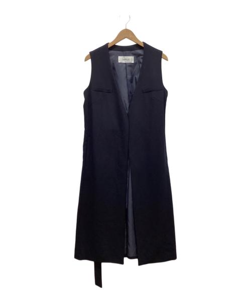 SOEJU（ソージュ）SOEJU (ソージュ) ロングジレ ネイビー サイズ:freeの古着・服飾アイテム