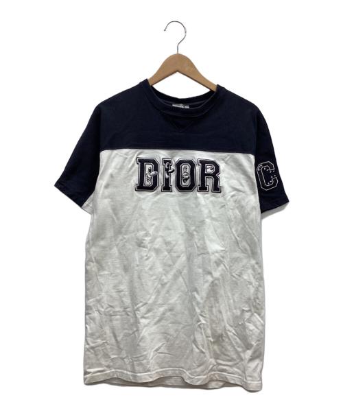 Dior（ディオール）Dior (ディオール) ケニーシャーフTシャツ ブラック×ホワイト サイズ:Sの古着・服飾アイテム