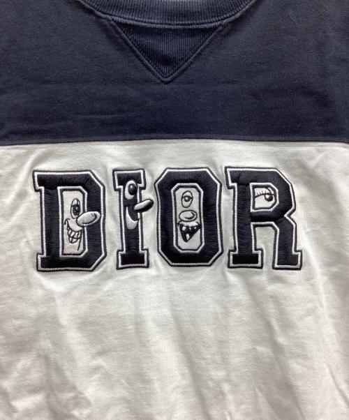 Dior（ディオール）Dior (ディオール) ケニーシャーフTシャツ ブラック×ホワイト サイズ:Sの古着・服飾アイテム