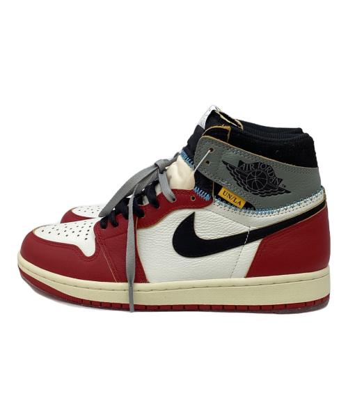 NIKE（ナイキ）NIKE (ナイキ) AIR JORDAN 1 RETRO HIGH OG レッド×ホワイト サイズ:26.5cmの古着・服飾アイテム