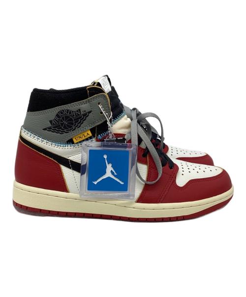 NIKE（ナイキ）NIKE (ナイキ) AIR JORDAN 1 RETRO HIGH OG レッド×ホワイト サイズ:26.5cmの古着・服飾アイテム