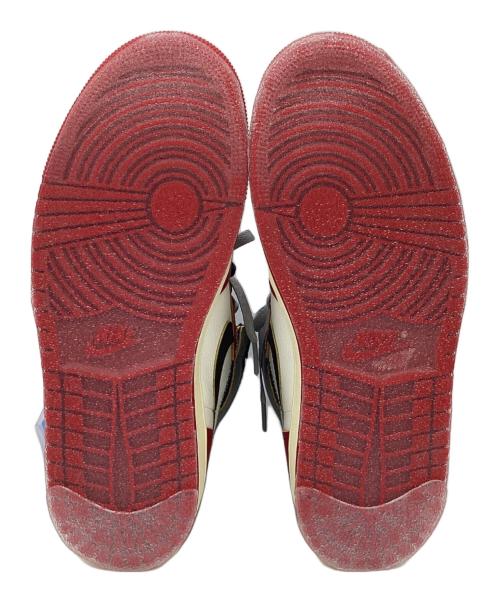 NIKE（ナイキ）NIKE (ナイキ) AIR JORDAN 1 RETRO HIGH OG レッド×ホワイト サイズ:26.5cmの古着・服飾アイテム