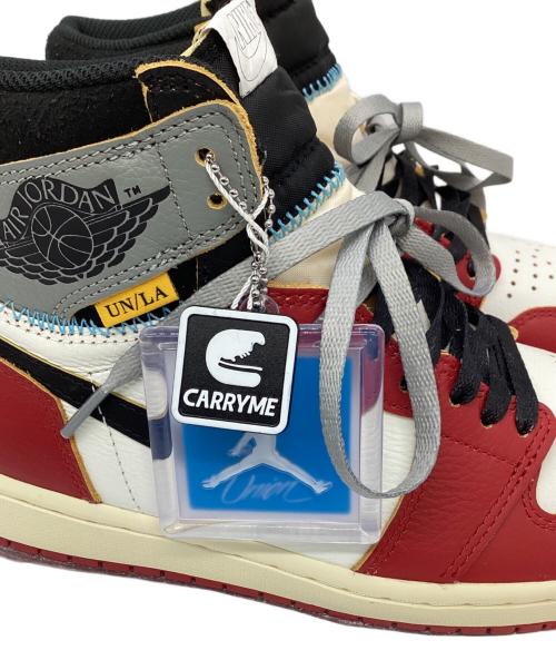 NIKE（ナイキ）NIKE (ナイキ) AIR JORDAN 1 RETRO HIGH OG レッド×ホワイト サイズ:26.5cmの古着・服飾アイテム