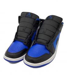 NIKE（ナイキ）の古着「ハイカットスニーカー」｜ブラック×ブルー