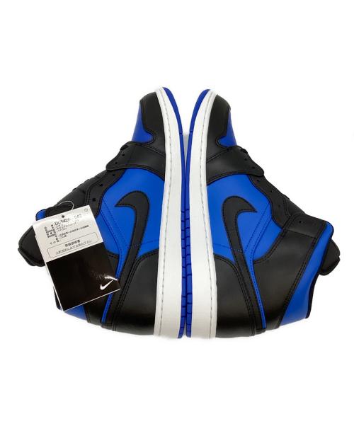 NIKE（ナイキ）NIKE (ナイキ) ハイカットスニーカー ブラック×ブルー サイズ:29cmの古着・服飾アイテム
