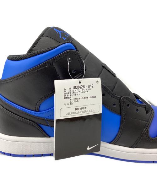 NIKE（ナイキ）NIKE (ナイキ) ハイカットスニーカー ブラック×ブルー サイズ:29cmの古着・服飾アイテム