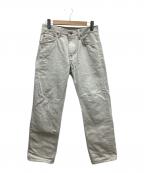 HELMUT LANGヘルムートラング）の古着「デニムパンツ」｜アイボリー