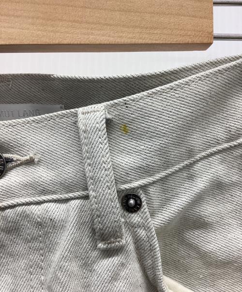 HELMUT LANG（ヘルムートラング）HELMUT LANG (ヘルムートラング) デニムパンツ アイボリー サイズ:ｗ29の古着・服飾アイテム