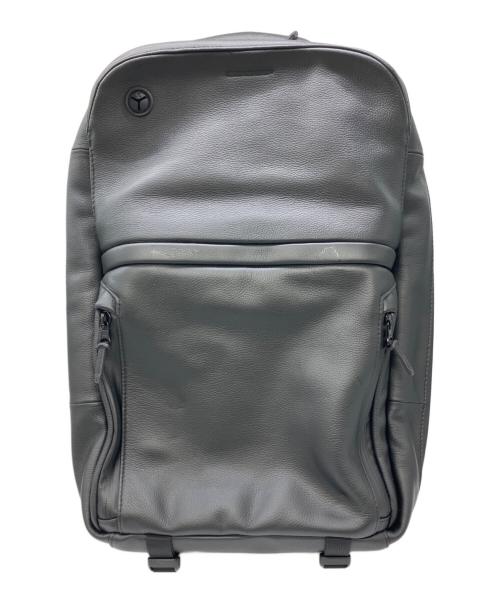 BROSKI AND SUPPRY（-）BROSKI AND SUPPRY (-) レザーバッグパック ブラックの古着・服飾アイテム