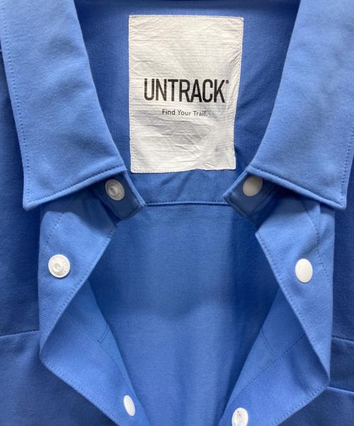 untrack（アントラック）untrack (アントラック) 長袖シャツ ブルー サイズ:M 未使用品の古着・服飾アイテム