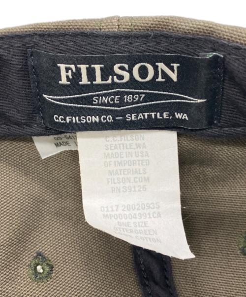 FILSON（フィルソン）FILSON (フィルソン) キャップ カーキ サイズ:-の古着・服飾アイテム