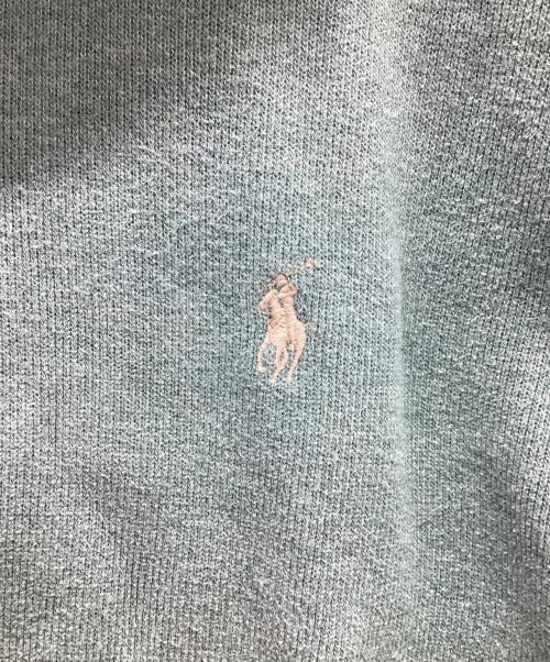 POLO RALPH LAUREN（ポロ・ラルフローレン）POLO RALPH LAUREN (ポロ・ラルフローレン) ハーフジップスウェット グリーン サイズ:XXLの古着・服飾アイテム