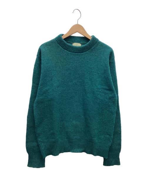 L.L.Bean（エルエルビーン）L.L.Bean (エルエルビーン) クルーネックニット グリーン サイズ:Mの古着・服飾アイテム