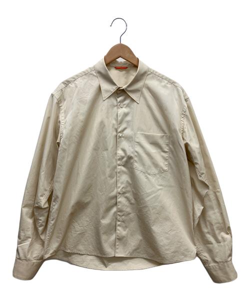 NTRUL（ニュートラル）NTRUL (ニュートラル) CLASSIC SHIRT ベージュ サイズ:Mの古着・服飾アイテム