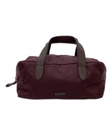 MIU MIU（ミュウミュウ）の古着「ナイロンバッグ」｜ワインレッド