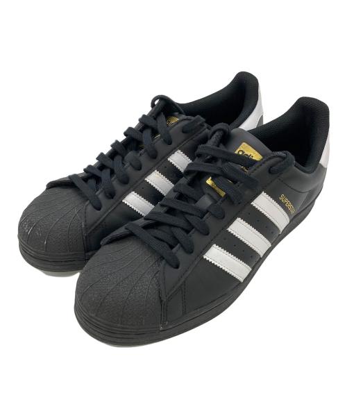 adidas（アディダス）adidas (アディダス) ローカットスニーカー ホワイト×ブラック サイズ:27.5cmの古着・服飾アイテム